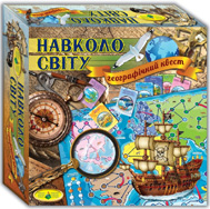 Настільна гра навколо світу. Географічний квест