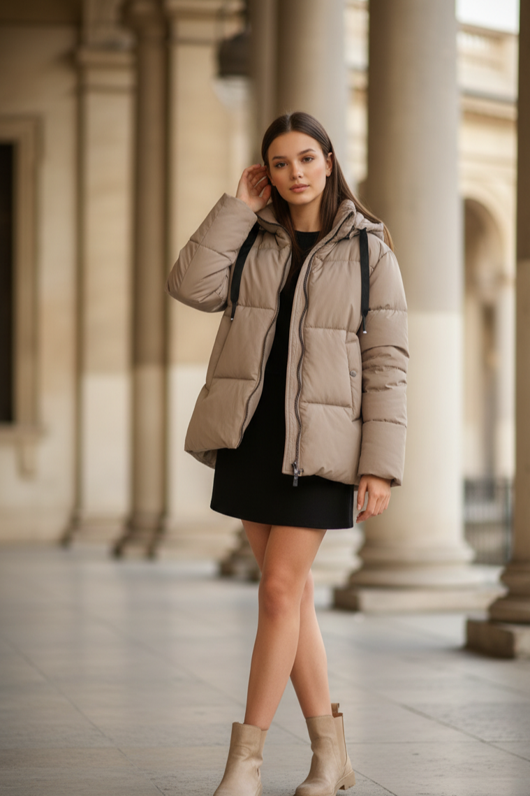 Пуховик жіночій